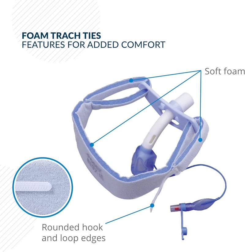 Posey Adult's Foam Trach Collar - Large Size (13-24) - Box of 12 - Image 4
